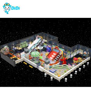 Wholesale EN ASTM Certified Indoor Soft Play Equipment Custom Space Themed from china suppliers