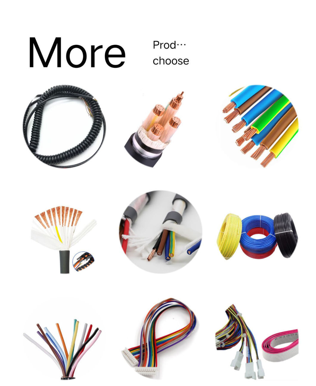 Custom Cable for Wind Control Copper Semiconductor Photovoltaic Estimated Delivery Time