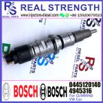 Common rail assembly diesel fuel injector 4945316 0445120140 for Cummins VW