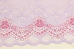 Petit Flower Lingerie Lace Trim , 8.86in Double Galloon Lace