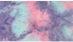 Tie-dyed Extra thin Travel Mat, Lightweight Printed Yoga Mat, Ultra light