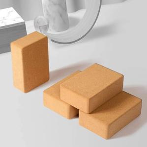 Wholesale Eco-Friendly Natural Non-Slip Wholesale Cork Yoga Blocks from china suppliers