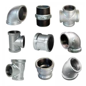 Wholesale Malleable Iron Fire Fighting Pipe Fitting Grooved 90 Degree Elbow Thread Connection Pipe Fitting from china suppliers