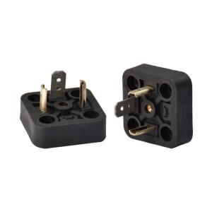Wholesale Industrial Solenoid Din Connector IP65 3 Pin MCX Male Connector from china suppliers