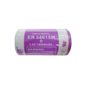 Wholesale ER34615m Lithium Battery Primary 14500mAh Li Socl2 3.6V Battery from china suppliers