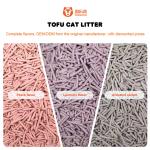 ODM Tofu Cat Litter No Dust Green Tea No Smell Cat Litter Custom