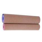 Virson Cork TPE Yoga Mat Manufacturer, chepest gym yoga mat