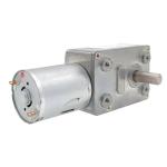JGY370 12V DC Motor High Torque Worm Gearbox With Worm Gear