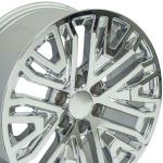 20 In Chrome 5906 GMC Replica Wheels Fits GMC Sierra Yukon RST Rim 20" 84040799
