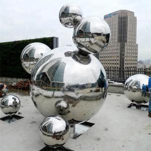 Wholesale H250cm SS304 SS316 Outdoor Metal Sculpture Hollow Sphere from china suppliers