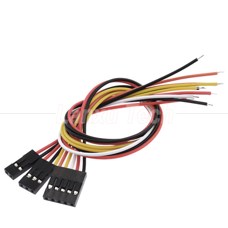 10cm 20cm 30cm 50cm 2 Pin 3 4 5 6 8 10 Pin Dupont 2.54mm Connector Cable Jumper Wire Harness