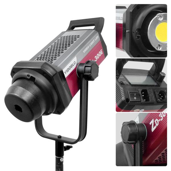 220v Film Lighting Equipment Cob Video Light 300w Led Photography Lighting With