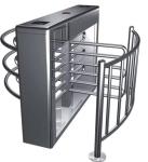 Pedestrian Turnstile Entrance Gates Full Height Turnstile Anti Rotation Movement