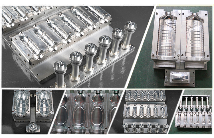 Full Automatic Stretch Blow Molding Machine 2L Pet Bottle 600ml