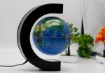 new christmas gift c shape magnetic floating leviate pop globe ball gift