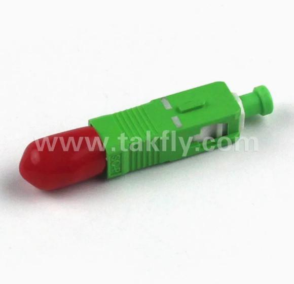 ≤0.2dB Insertion Loss Sc-St Male-Female Fiber Optic Hybrid Adapter for