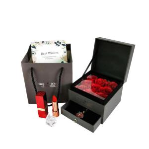 Wholesale 250g Art Paper Flower Packaging Gift Boxes 0.3kg OEM ODM from china suppliers