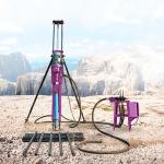Portable Mining Bucket DTH Drilling Rig Hydraulic Pneumatic Drilling Machine