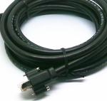 RJ45 male to male cable with mount pannel screw