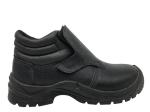 Easy Cleaning Leather Safety Shoes Highly Flexible Outsole Steel Toe Boot Caps