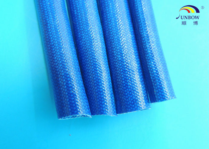 Flame Resistant Acrylic Fiberglass Sleeving for Wire Insulation , Colorful Electrical Sleeve , Wire Harness