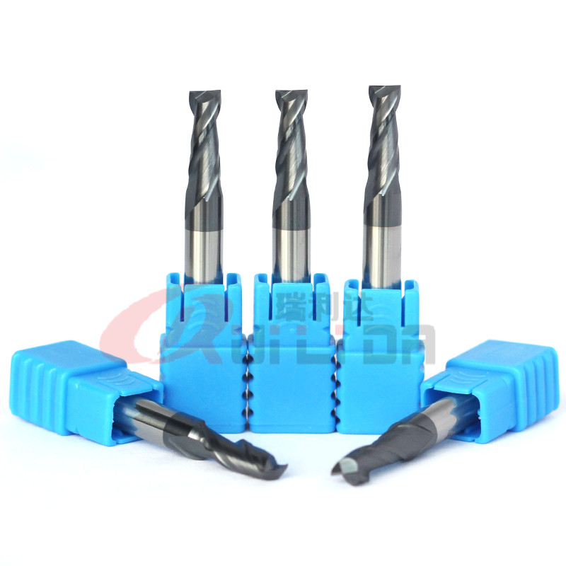 3/16" 5mm 2 Flute Hss End Mill 1/4 Inch Flat End Mill Bits 6mm Shank CNC
