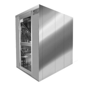 Wholesale Industrial Air Shower for High-Traffic Zones | 201 Stainless Steel &amp; Dual HEPA Jets | ISO-Certified from china suppliers