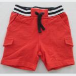 Cotton Fleece Newborn Baby Boy Pants 2 X 2 Yarn Rib Waistband