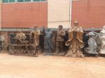 Terra Cotta Warriors statue as Hotel mall decoration by fiferglass material