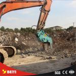 BEIYI hydraulic pulverizer attachments reinforcing steel breaker for Building
