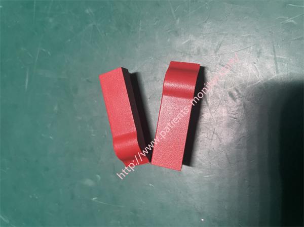 CU AED i-PAD NF1200 Defibrillator Cover Buckle Assembly Red Color Used in Good