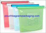 Reusable silicon bag, Vacuum Freezer pouch, Fresh Fridge Food Preservation
