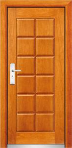 Wholesale steel wood security armored door from china suppliers