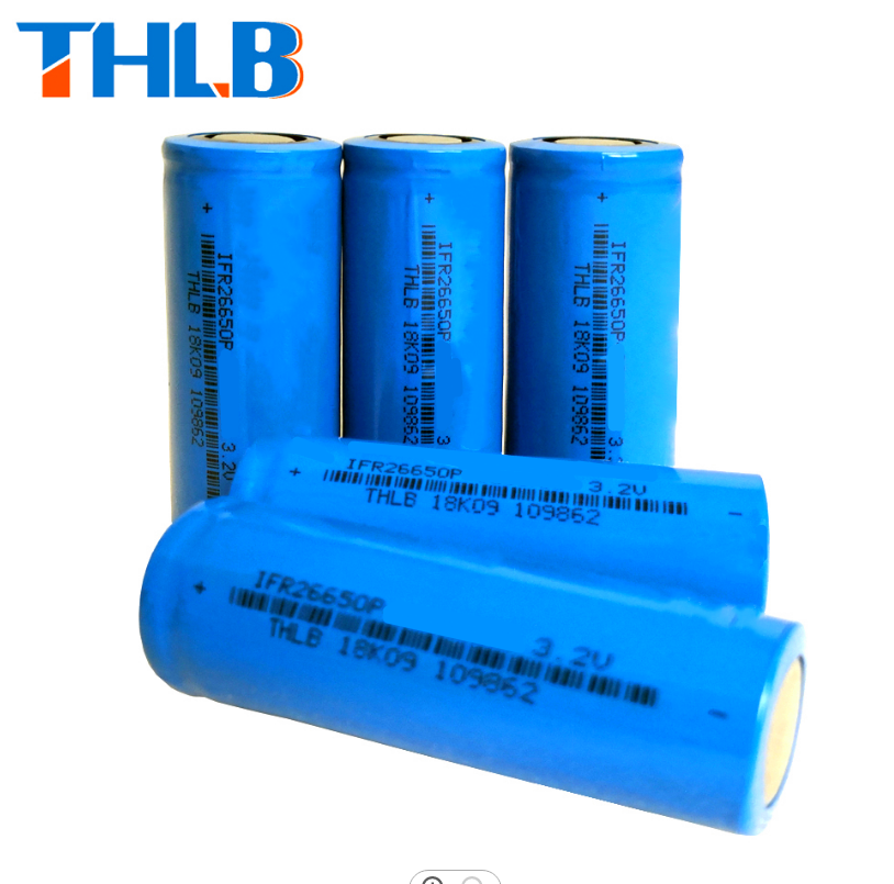 26650 Lithium Iron Phosphate THLB Battery 3.2v 3600mah Cylindrical Battery Cells