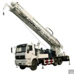 Hydraulic SINOTRUK 8X4 600m EuroII Water Drilling Rig Truck Special Vehicles For