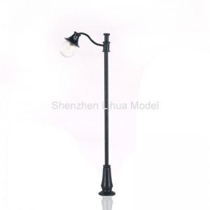 Wholesale 1:87 metal lamppost-----steel light post,scale 1:150 yard lamp,metal light,model lamppost,model lights,metal yard lights from china suppliers
