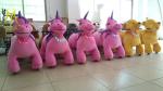 Hansel commercial children animals cart for mall plush electrical animal toy car