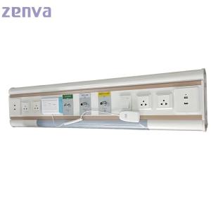 Wholesale Medical Equipment Patient Bed Head Unit , Hospital ICU Bed Head Unit 183mm from china suppliers