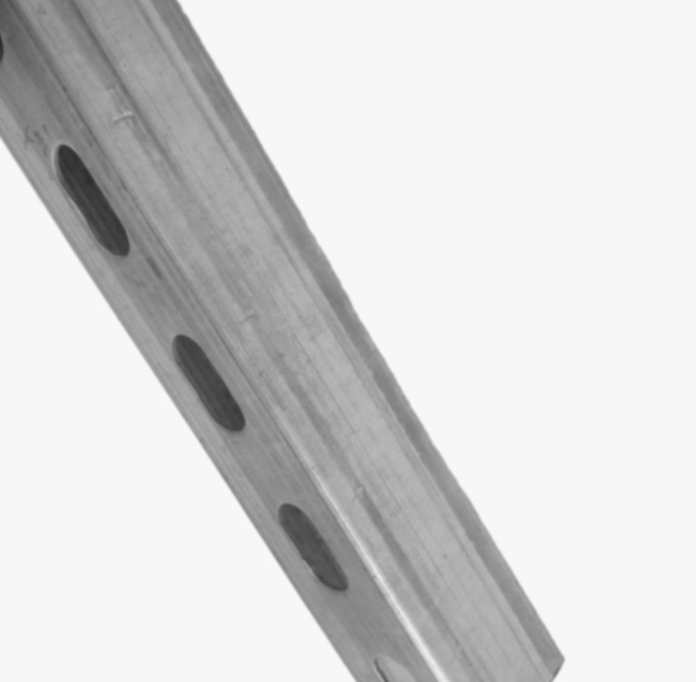 Slotted Metal Strut Channel Stainless Galvanized Unistrut C Steel Profile For Structure