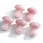 Neck Pink Rose Quartz Mushroom Gua Sha Jade Stone Gua Sha