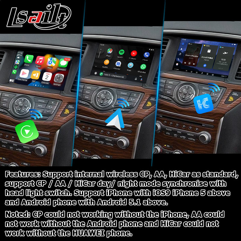 Nissan Pathfinder Andorid 11 Carplay android auto Navigation System Online Navigation Video Play