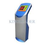 Freestanding Interactive Touch Screen Kiosk For Medical Center / Lottery Center