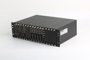 Wholesale RoHS Certification Dual Power Supply 3U Media Converter Rack 16 Port from china suppliers