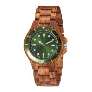 Wholesale 3ATM Waterproof VD53 Movement Wooden Quartz Watch from china suppliers