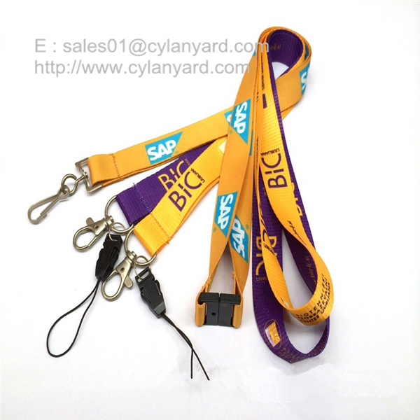 Tailored screen print polyester neck ribbon factory