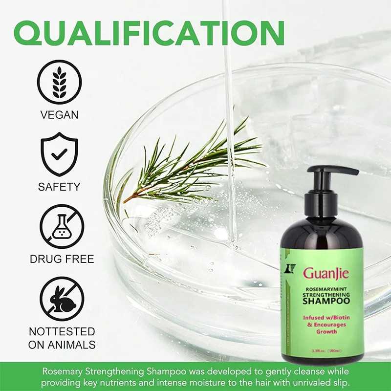 Organic Shower Set Hair Care Sets For Smoothing Straightening Private Label