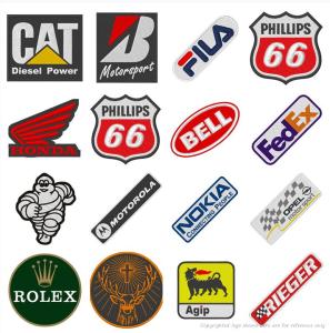 Wholesale Personalized Company Logo Embroidery Patch Woven For Clothing Iron On from china suppliers