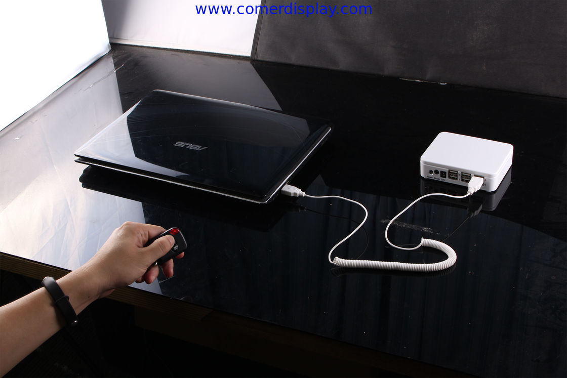 Comer Anti-theft retail shop security laptop stand lock with key for notebook computer stores