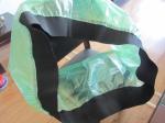 wholesale fabric china customized PE tarpaulin wheelbarrow bag