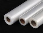 Transparent Embossed Plastic Film , Ldpe 50cm Stretch Film Wrap